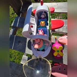 Peppa Pig Adventure Airplane Playset - Red, Green, White
